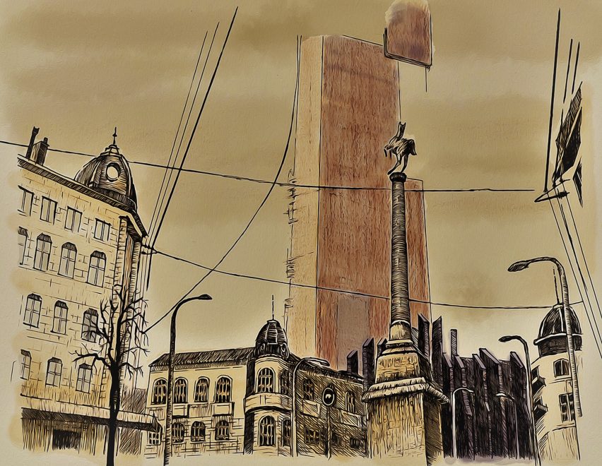 Virtual Cities by Konstantinos Dimopoulos with illustrations by Maria Kallikaki