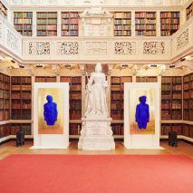 Yves Klein’s ultramarine artworks animate 18th century interiors of Blenheim Palace