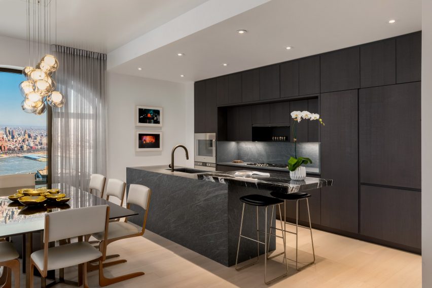 David Adjaye's 130 William interiors