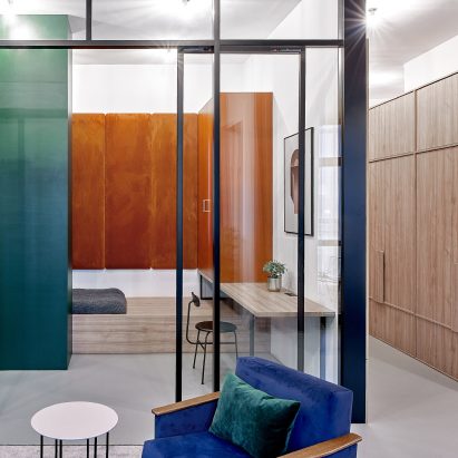 99 square-metre apartment by Lera Brumina