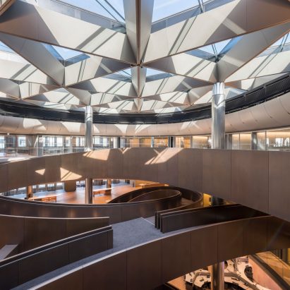 Bloomberg headquarters by Foster + Partners