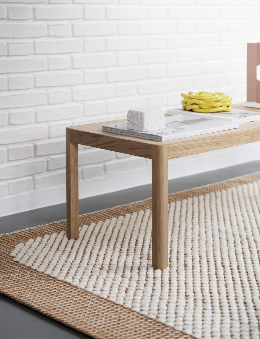 Muuto debuts bobbly rugs that feel like pebbles underfoot