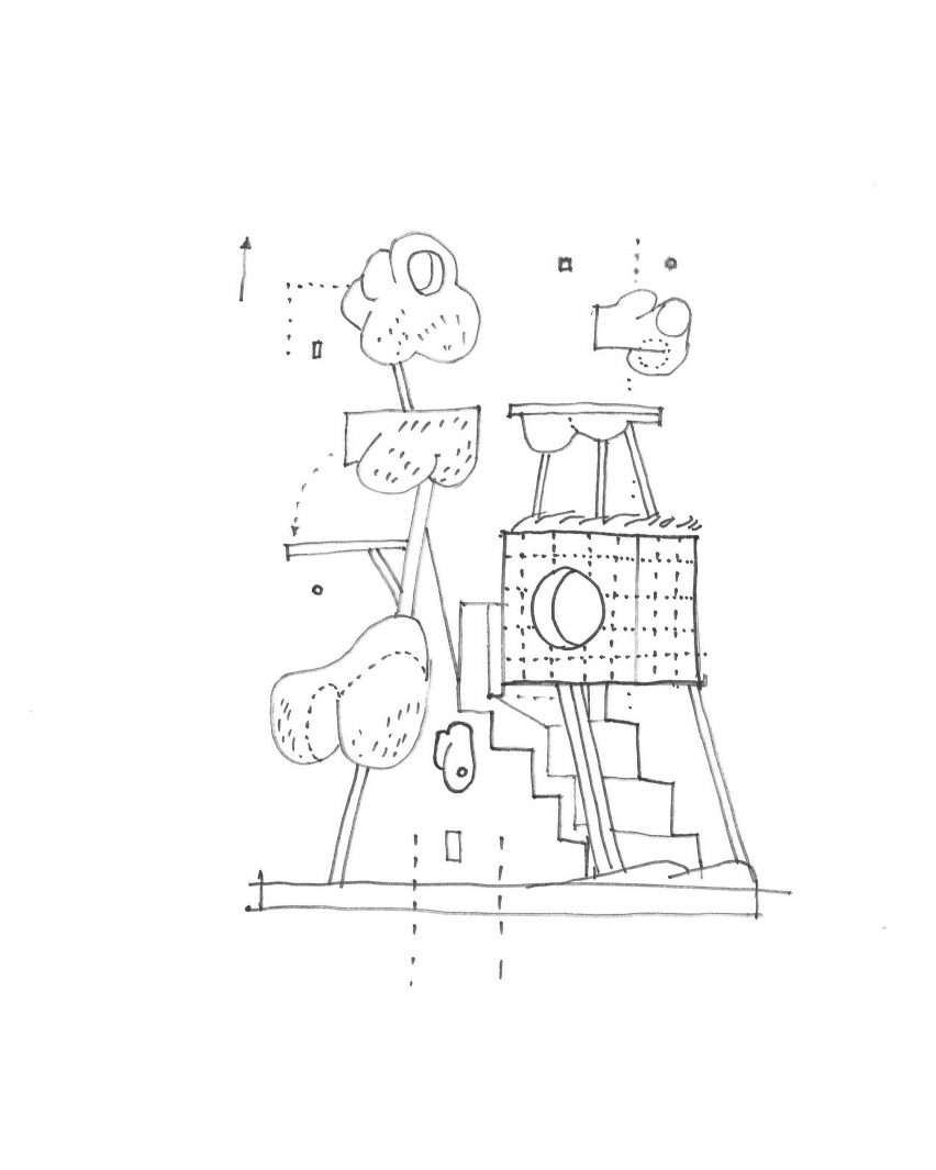 Architectural Voltron: Cats and Socks by Bureau Spectacular for P.O.D.System Architecture