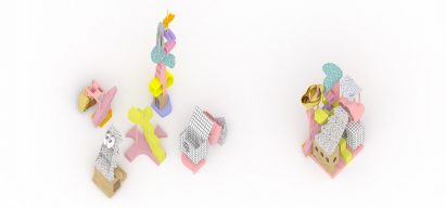 Architectural Voltron: Cats and Socks by Bureau Spectacular for P.O.D.System Architecture