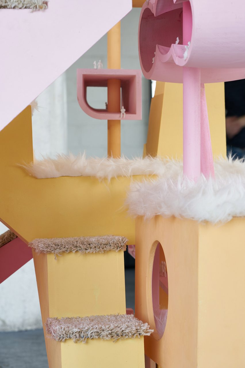 Architectural Voltron: Cats and Socks by Bureau Spectacular for P.O.D.System Architecture