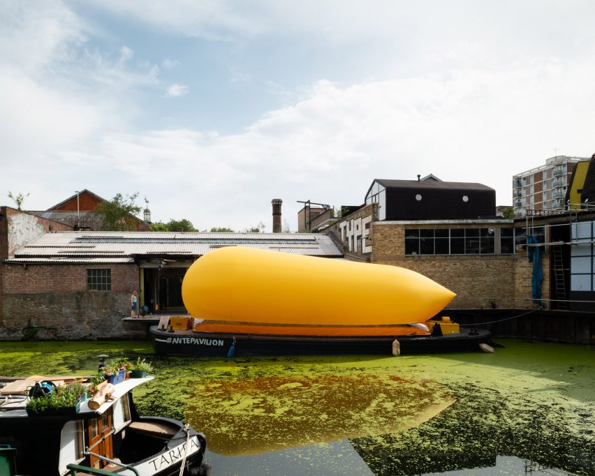 Antepavilion 2018 by Thomas Randall-Page and Benedetta Rogers
