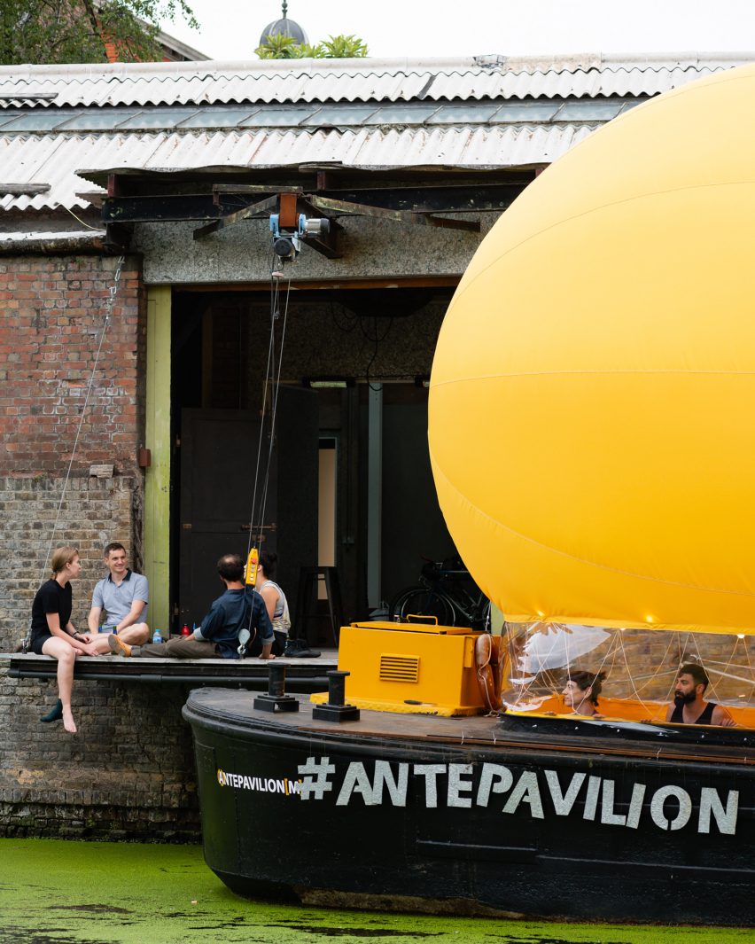 Antepavilion 2018 by Thomas Randall-Page and Benedetta Rogers