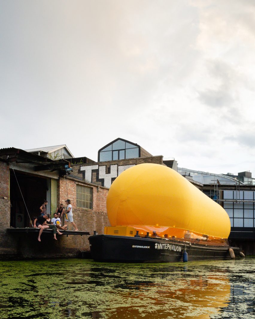 Antepavilion 2018 by Thomas Randall-Page and Benedetta Rogers
