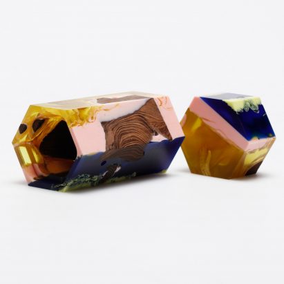 Jie Wu seeks to elevate value of plastic with series of miniature boxes