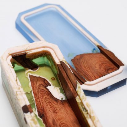 Jie Wu seeks to elevate value of plastic with series of miniature boxes
