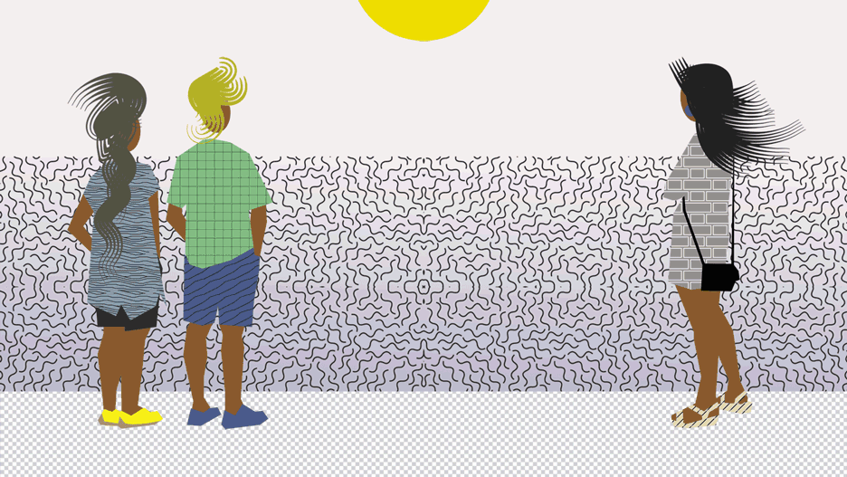 Graphic figures for digital renders embrace "post-digital drawing age"