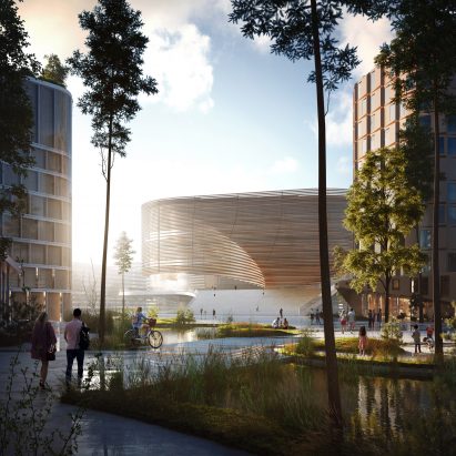 Bergen arena by 3XN