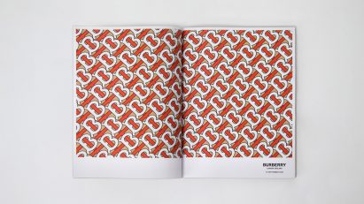 Peter Saville redesigns Burberry logo