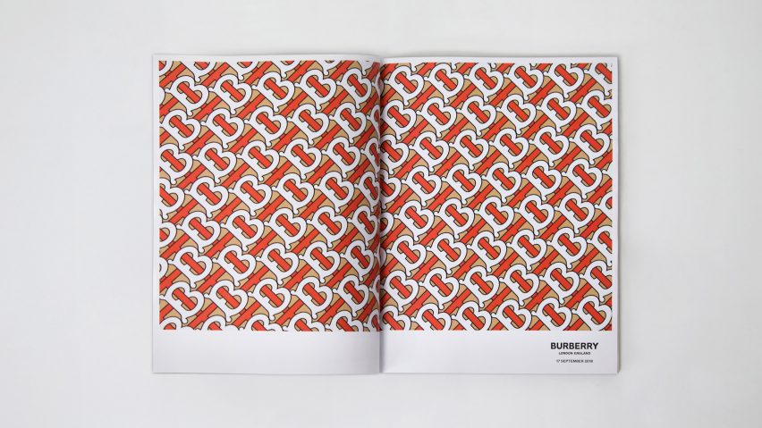 Peter Saville redesigns Burberry logo