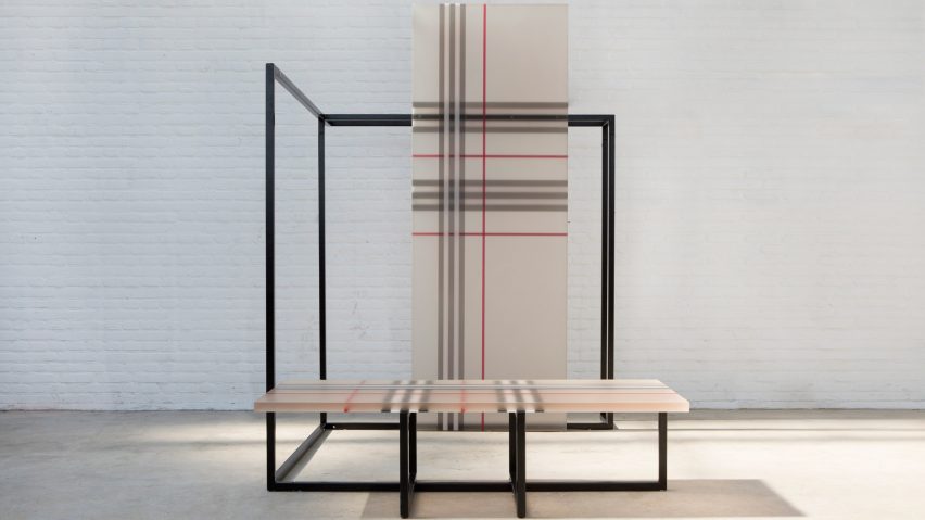 Burberry x OC installation by Sabine Marcelis