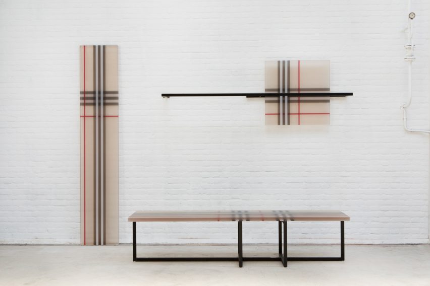 Burberry x OC installation by Sabine Marcelis
