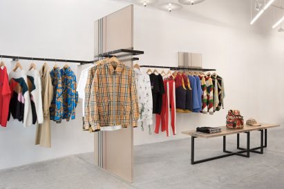Burberry x OC installation by Sabine Marcelis