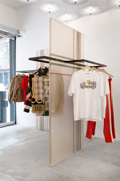 Burberry x OC installation by Sabine Marcelis