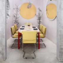 Explore pastel hued interiors via our Pinterest board