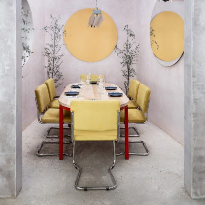 Explore pastel hued interiors via our Pinterest board