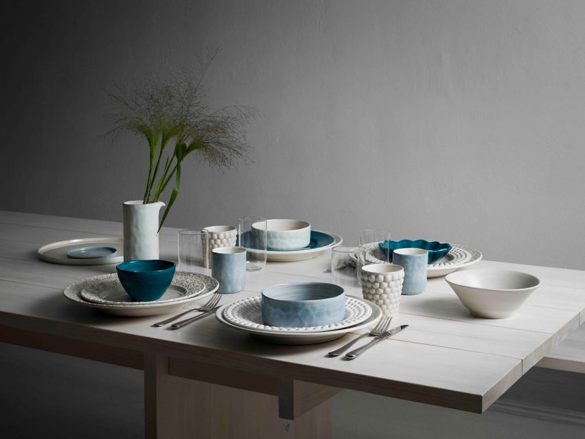 Ceramic collection by Sam Baron and Yatzer for Mateus