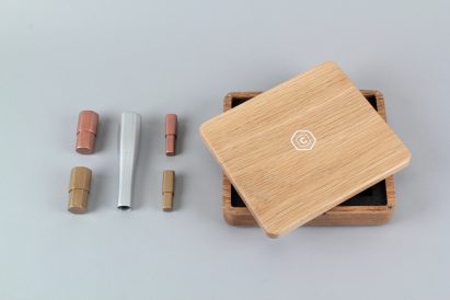 Taecheon Kim's modular makeup brush is designed for men