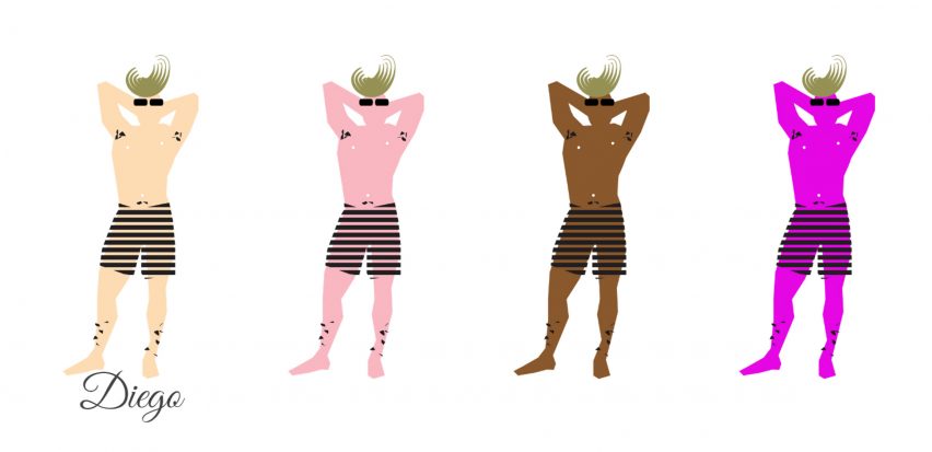 Graphic figures for digital renders embrace "post-digital drawing age"