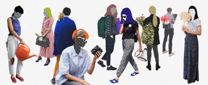 Graphic figures for digital renders embrace "post-digital drawing age"