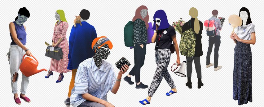 Graphic figures for digital renders embrace "post-digital drawing age"