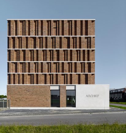 Delft city archive by Office Winhov and Gottlieb Paludan Architects