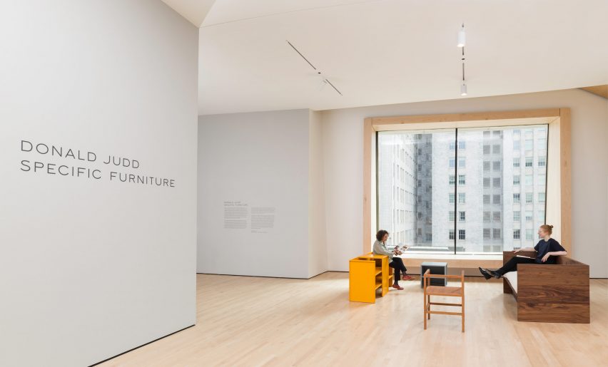 Donald Judd Specific Furniture at SFMOMA