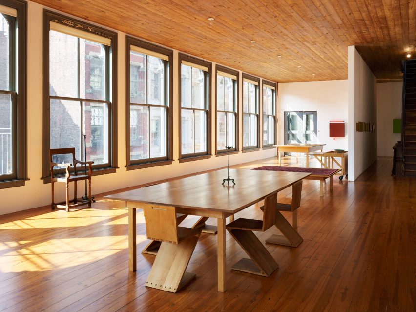 Donald Judd Specific Furniture at SFMOMA
