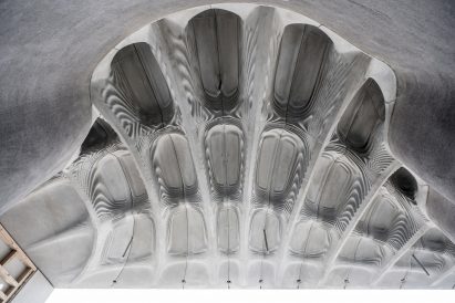 ETH Zurich makes lighter concrete ceiling using 3D sand-printing