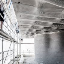 ETH Zurich makes lighter concrete ceiling using 3D sand-printing