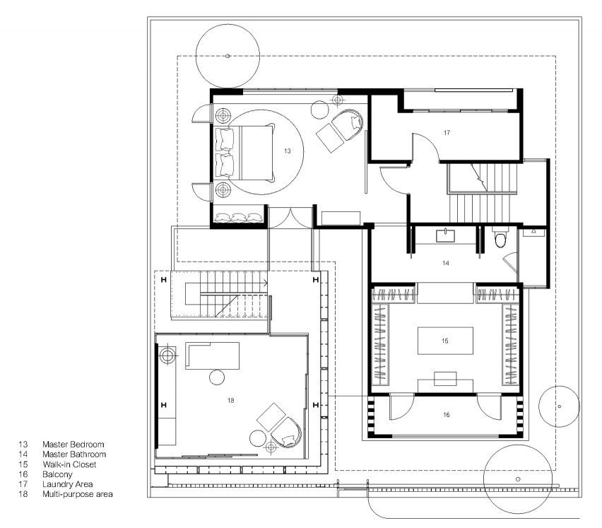 Flower Cage House by Anonym Studio