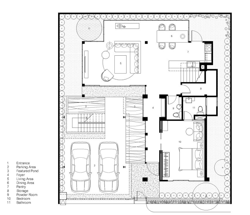 Flower Cage House by Anonym Studio