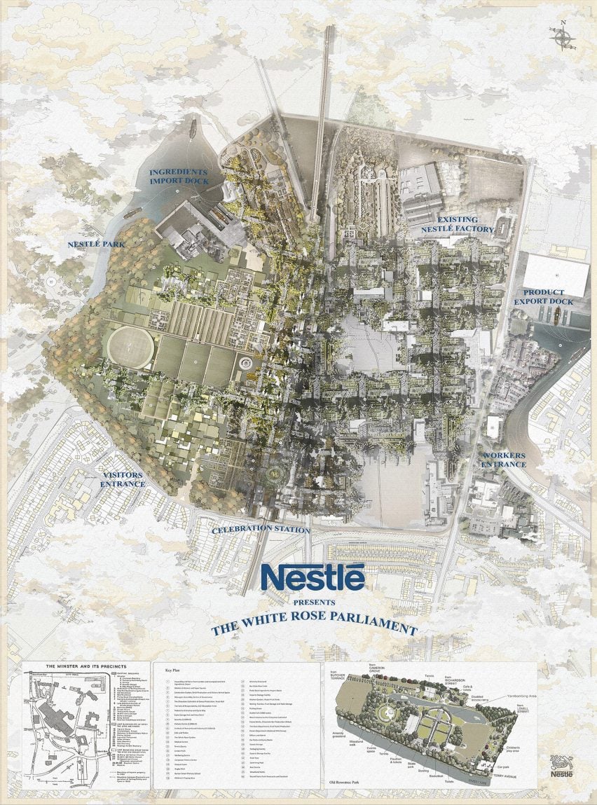 Elliott Bishop tells "cautionary tale" of privatisation with fictional Nestlé-owned city