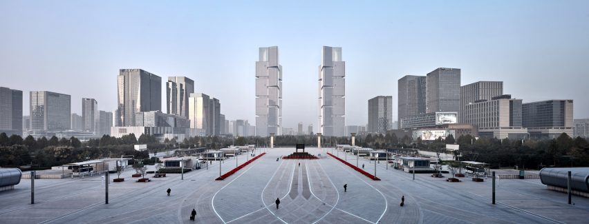 Greenland Towers by GMP