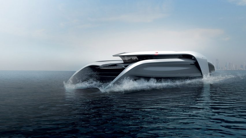 Cas Dahmen creates zero-emission hydrofoil concept