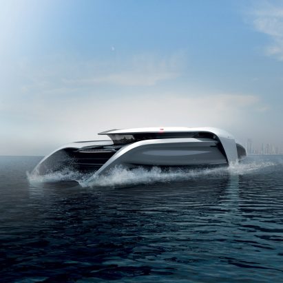 Cas Dahmen creates zero-emission hydrofoil concept