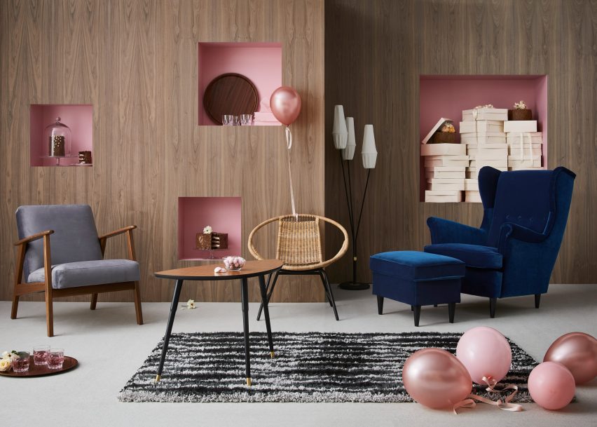 IKEA celebrates 75th anniversary with vintage furniture collections