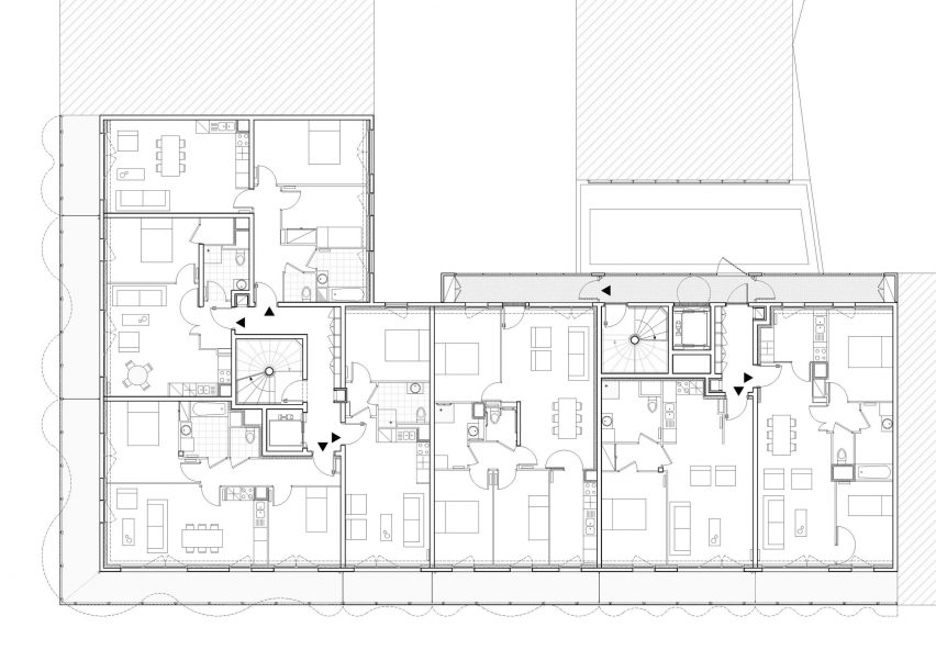 Ile Saint Denis Housing Project by Peripheriques Architectes