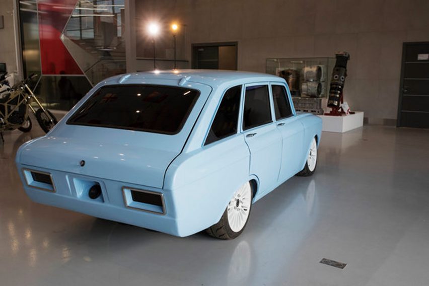 Kalashnikov unveils prototype electric car to "keep up" with Tesla
