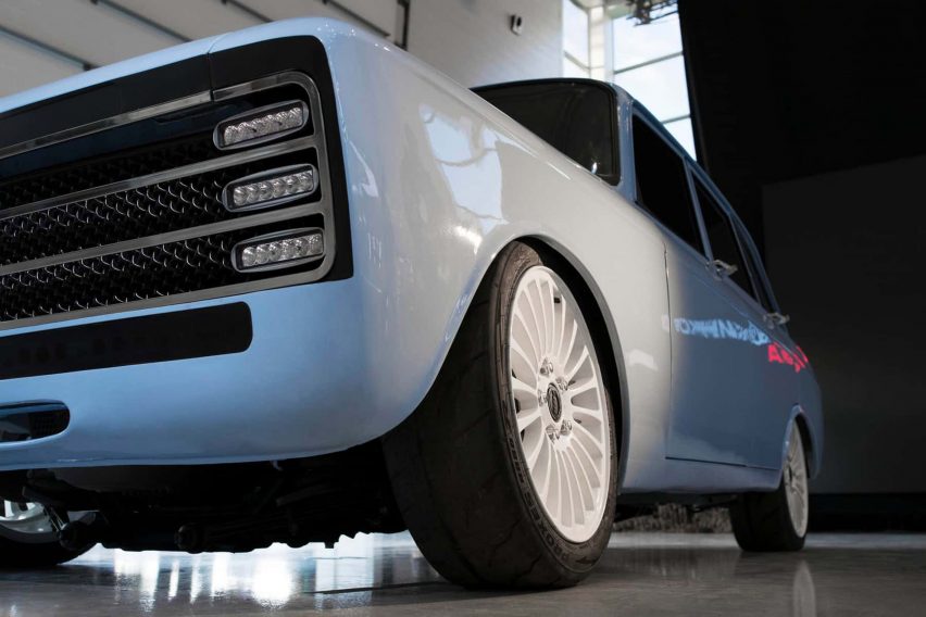 Kalashnikov unveils prototype electric car to "keep up" with Tesla