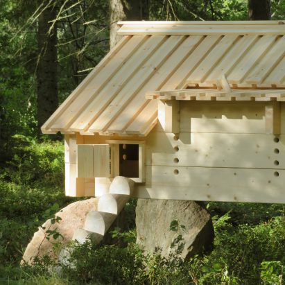 Kana Talo chicken house by Chan Brisco