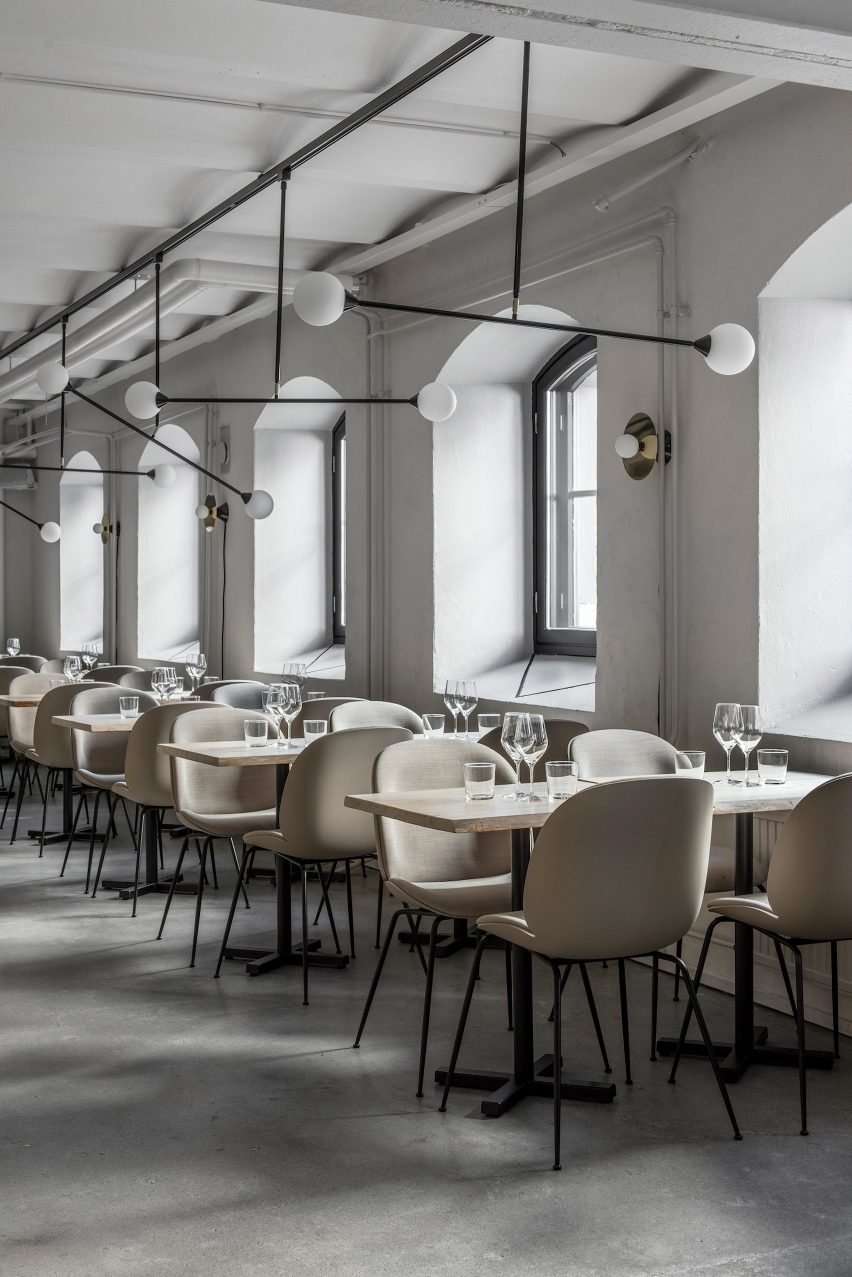 Maannos kitchen and bar by Laura Seppänen Design Agency