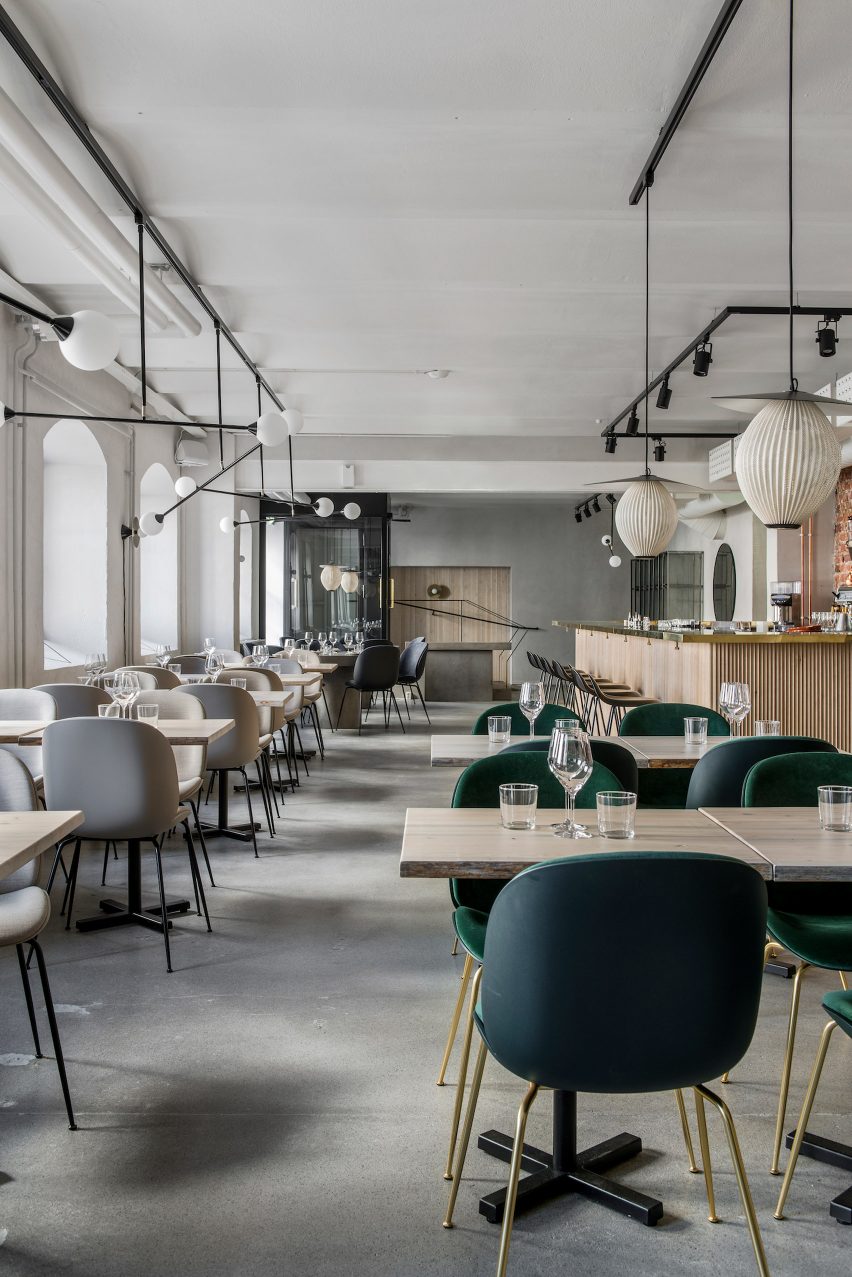 Maannos kitchen and bar by Laura Seppänen Design Agency