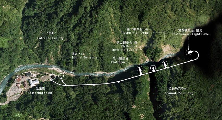 MAD transforms Kiyotsu Gorge Tunnel with mirrors, water and a spa