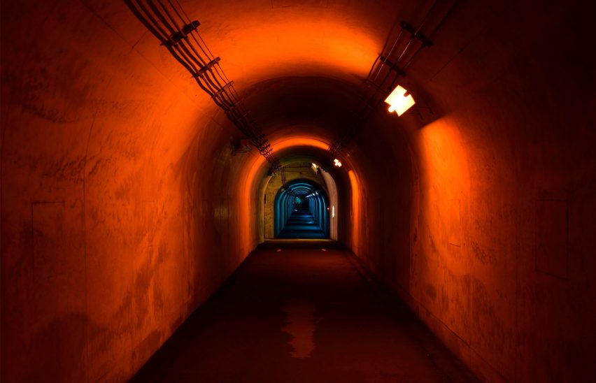 MAD transforms Kiyotsu Gorge Tunnel with mirrors, water and a spa