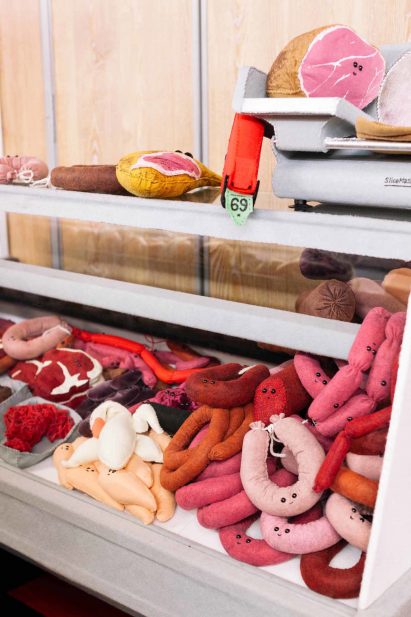 Lucy Sparrow's LA supermarket is stocked with 31,000 felt groceries